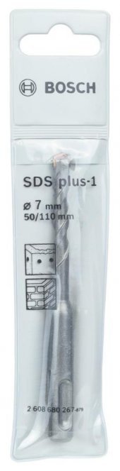 Bosch - Plus-1 Serisi, SDS-plus Kırıcı Delici Matkap Ucu 7110 mm - 2