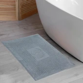 Homedius Banyo Kareli Ayak Desenli Pamuk Ayak Havlusu 50x70cm Yeşil 2’li - 2