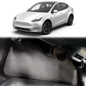 Bod Tesla Model Y 3D Havuzlu Paspas Yeni Nesil 2020-Sonrası Siyah - 1