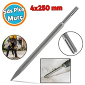 Matkap Uyumlu Sds Plus Murç Uç Kırıcı Keski Beton Kaya Taş Maden Delici Hilti Ucu 14 cm 25 cm 250 mm - 1