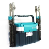 Captain 7230 Profesyonel Lrf ve Spin Takım Çantası 2 Kamış Tutucu 31x23x24cm - 3