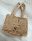 Çanta Peluş Capybara Sevimli Ayı Kol Çantası - 1