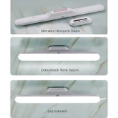 Cata CT-5249 Martı 6W USB Şarjlı LED Aplik Dokunmatik Dimmerli Mıknatıslı Kablosuz Lamba 3 Renk Ayarlı (3000K–4000K–6500K) Mutfak ve Dolap Işığı - 6