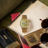 Casio Retro A158WEGV-9ADF Unisex Kol Saati - 4