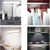 Cata CT-5249 Martı 6W USB Şarjlı LED Aplik Dokunmatik Dimmerli Mıknatıslı Kablosuz Lamba 3 Renk Ayarlı (3000K–4000K–6500K) Mutfak ve Dolap Işığı - 5