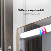 Cata CT-5249 Martı 6W USB Şarjlı LED Aplik Dokunmatik Dimmerli Mıknatıslı Kablosuz Lamba 3 Renk Ayarlı (3000K–4000K–6500K) Mutfak ve Dolap Işığı - 7