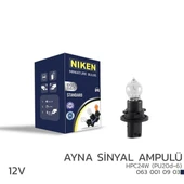 NIKEN 12V HPC24W AYNA SİNYAL AMPULÜ PU20d-6 10LU - 1