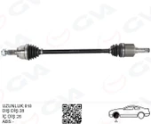 KOMPLE AKS ARKA SAĞ/SOL FREELANDER 2 L359 2.0 Si4 2.2TD4 06 14 820MM DİŞ 28 DİFERANSİYEL DİŞ 26 - 1