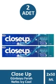 Close Up Günboyu Ferah Nefes Icy Cool 50 ml 2 Adet - 1