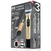 Magicvoice MV-1301E UHF Ekranlı Kablosuz 1 El Telsiz Mikrofonu thumbnail 4