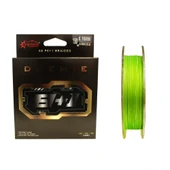 Captain Dremie 8+1 Silicone Coating İp Misina 150mt Green White  0.16 mm - 1