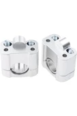 430 2 Parça Motosiklet Gidon Yükselticil 22 mm. 28 mm Nikel Takım - 3