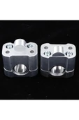 430 2 Parça Motosiklet Gidon Yükselticil 22 mm. 28 mm Nikel Takım - 4