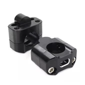 430 2 Parça Motosiklet Gidon Yükselticil 22 mm. 28 mm Siyah Takım - 1
