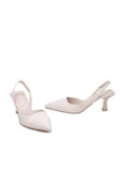 Papuçcity Hco 03176 Kadın Stiletto Arkası Açık Ayakkabı - 7