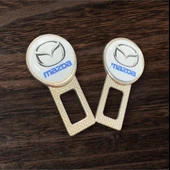 MAZDA Logolu Ikaz Ses Susturucu Metal Toka 2 Adet thumbnail 1