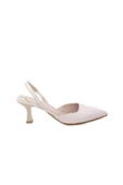 Papuçcity Hco 03176 Kadın Stiletto Arkası Açık Ayakkabı - 5