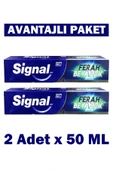 Siganal Ferah Beyazlık Diş Macunu 2x50 ml - 1