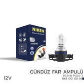 NIKEN 12V PS24W GÜNDÜZ FAR AMPULÜ PG20-3 10LU - 1