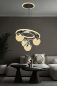 Nova 4 Toplu Modern Sarkıt Led Avize - 8