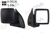 DIŞ DİKİZ AYNASI SAĞ COMBO C 01 ELEKTRİKLİ ISITMALI KONVEKS 5 FİŞ VM-965EHR - 1