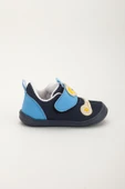 Şirinbebe Ortopedik Erkek Bebek İlkadım Ayakkabı Mavi Cırtlı Anorak - 2