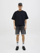 JACK JONES Erkek Rahat Likralı Kot Şort 12269501 - 4