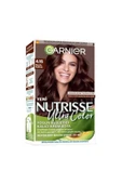GARNİER ( KİL MASKESİ HEDİYE ) GARNİER NUTRİSSE ULTRA COLOR 4.15 BUZLU KAHVE ( 1 ADET ) - 1