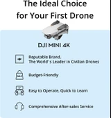 DJI Mini , 4K 30 Fps, Drone, Gri - 6
