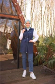 Belden Lastikli Çıtçıtlı Dört Cepli Kapitone Yelek - (38-46) - 71256 - Lacivert - 3