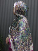 Bonjela Hint İpeği Şal HVB0111 thumbnail 2