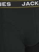 JACK JONES Erkek 6 lı Siyah Pamuklu Boxer 12286183 - 6
