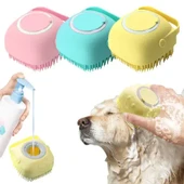 Şampuan Hazneli Kedi Köpek Yıkama Kesesi - 1