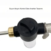 Yüksek Güçlü Basınç Su Köpük Tabancası Bahçe Sulama Araba Yıkama Çok Püskürtücü Korozyon Önleyici - 4