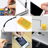 Süper Hassas Tornavida Seti 115 Parça Çok Amaçlı Dayanıklı Krom Vanadyum Çelik El Aletleri - 4