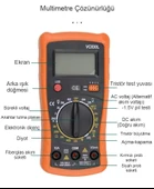 60W Ayarlanabilir Elektrikli Havya Kiti Full Lehim Seti Dijital Multimetre Taşıma Çantalı DIY Onarım Aracı - 1