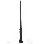 Harry Potter Asası ve Siyah Çerçeveli Gözlük Seti - 1