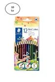 Staedtler Noris 12 li Uzun Kuru Boya 10'lu - 1