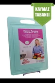 Kesme Tahtası Plastik Büyük Kesme Sunum Tahtası Kesim Panosu 225x325 Mm Royaleks-FR-108 - 5