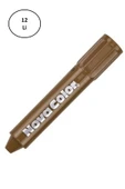 Nova Color NC-205 KahverengiYüz Boyası 12'li - 1