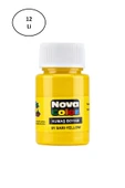 Nova Color Kumaş Boyası Şişe 30 Ml Sarı 12 Li - 1
