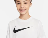 Nike Dri-fit Park Çocuk Tişört Beyaz Cw6941-100 - 2