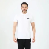 Joma Erkek Günlük T-Shirt Polo Rush  Beyaz 4231115 - 3