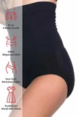 Altı Slip Yüksek Bel Korse Iki Beden Inceltici Ve Basen İnceltici - 4