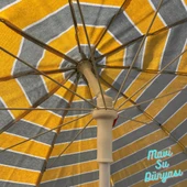 Plaj Deniz Balkon Şemsiyesi | Pamuk Kumaşlı Şemsiye | Bidonsuz| Eğilebilir |2 Metre Şemsiye - 8