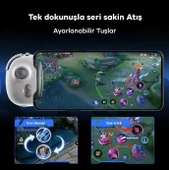 MEMO MB03 PUBG Mobile Joystick Kontrol Gamer Oyun Konsolu Tetik - 2