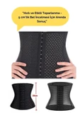 Hamilelik Sonrası Sıkılaştırıcı Korse Latex Kumaşlı, Göbek ve Bel Toparlayıcı - 2