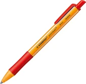 Stabilo Ponitball 0.5mm Basmalı Tükenmez Kalem Kırmızı 6030/40 - 1