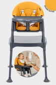 Wellgro Growup Çalışma Masalı Mama Sandalyesi, Taba - 2