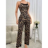 Lucky Life Kadın Ip Askılı Yakası Dantelli Bluz Ve Pijama Sandy Ikili Takım - 1